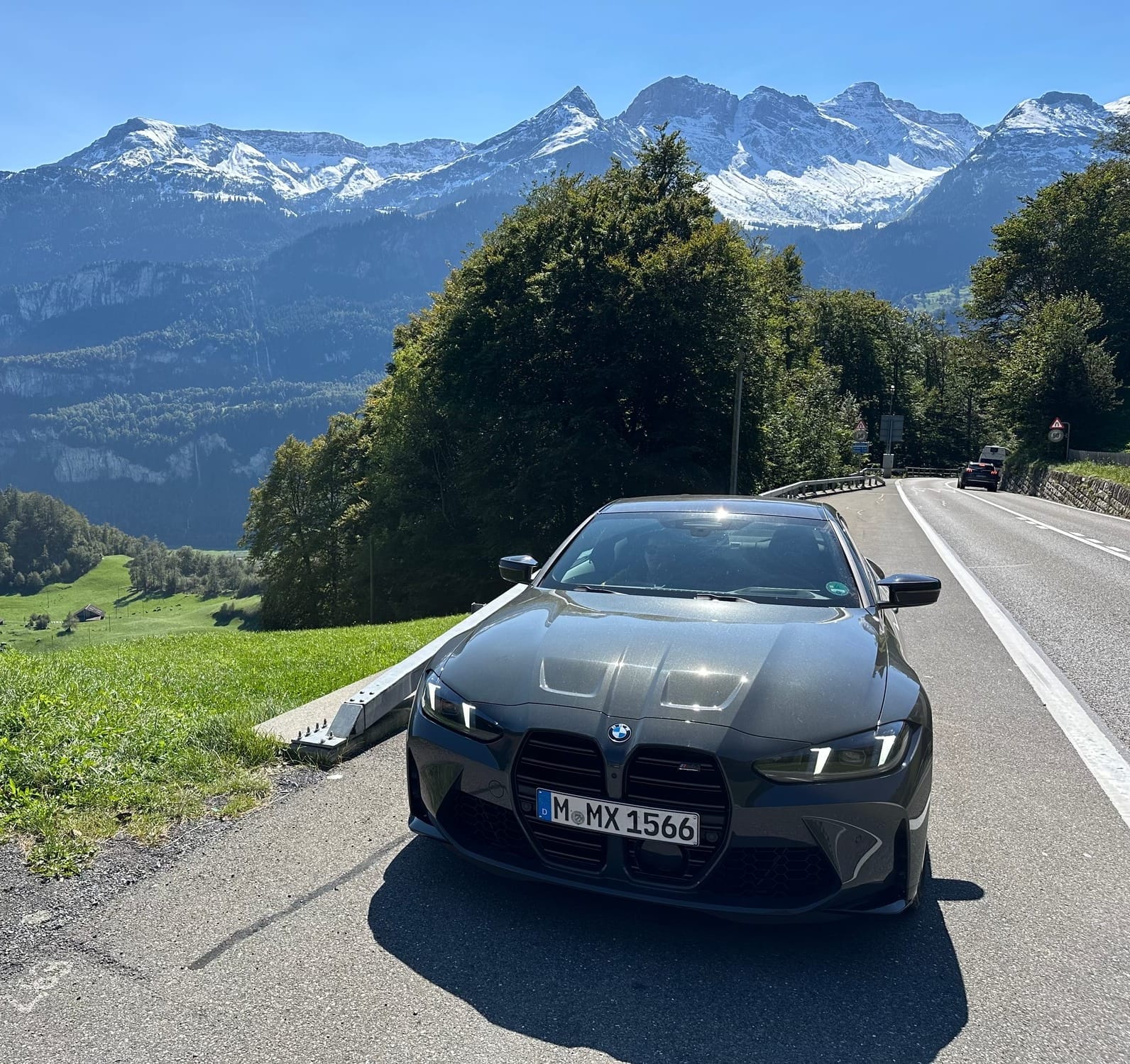 BMW M4 in Switzerland